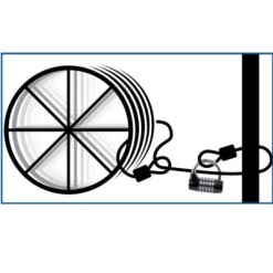 Antivol Cobra 2 Mètres Câble Long ABUS -Vélo Soldes antivol cobra 2 metres cable long abus full 3