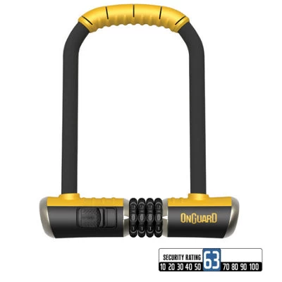 Antivol Vélo U à Code Avec Support Bulldog Combo OnGuard 8010C 1 Antivol Vélo U à Code Avec Support Bulldog Combo OnGuard 8010C