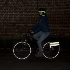 WOWOW Bandeau Réfléchissant Pour Sac à Dos Ou Sacoche Vélo -Vélo Soldes bandeau reflechissant pour sac a dos ou sacoche velo full 5