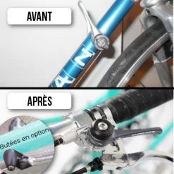 Colliers Pour Passer Leviers De Vitesses Au Cadre Vers Guidon -Vélo Soldes colliers pour passer leviers de vitesses au cadre vers guidon full 5