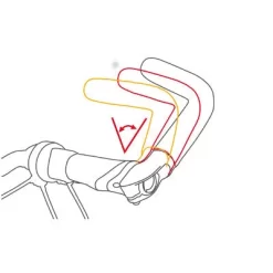 Cornes De Guidon Vélo Modulables Evo Touring L Ergotec -Vélo Soldes cornes de guidon velo modulables evo touring l ergotec full 4