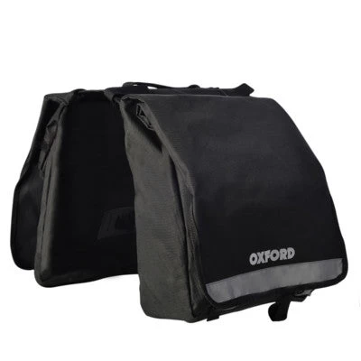 Oxford Double Sacoche Vélo Sur Porte-bagage Arrière Imperméable 1 Oxford Double Sacoche Vélo Sur Porte-bagage Arrière Imperméable
