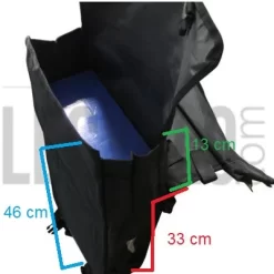 Oxford Double Sacoche Vélo Sur Porte-bagage Arrière Imperméable 10 Oxford Double Sacoche Vélo Sur Porte-bagage Arrière Imperméable -Vélo Soldes double sacoche velo sur porte bagage arriere impermeable full 5