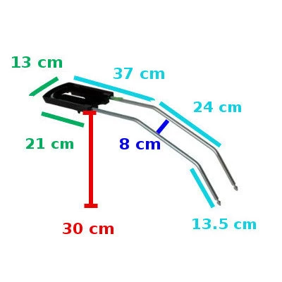 Extra Barre Pour Siège Siesta Et Caress - Hamax 3 Extra Barre Pour Siège Siesta Et Caress - Hamax – Image 3