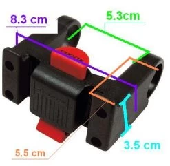 Fixation Klickfix Sur Guidon -Vélo Soldes fixation klickfix sur guidon full 4