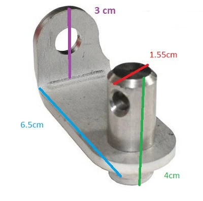 Fixation Lollypop Pour Remorque Vélo Y-frame 2 Fixation Lollypop Pour Remorque Vélo Y-frame – Image 2