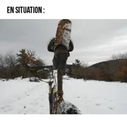 Garde Boue Arrière Ultra Léger Clipsable Sous Selle De Vélo -Vélo Soldes garde boue arriere ultra leger clipsable sous selle de velo full 6