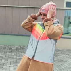 Gilet Réfléchissant Multicolore Pour Femmes Darkflow Go Fluo -Vélo Soldes gilet reflechissant multicolore pour femmes darkflow go fluo full 4