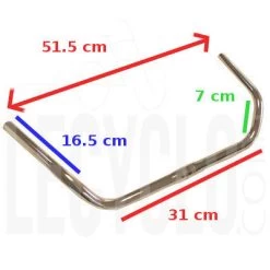 Guidon Vélo Hollandais Dos Droit Englischer Bugel Ergotec -Vélo Soldes guidon velo hollandais dos droit englischer bugel ergotec full 6