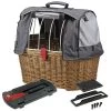 Kit Panier Vélo Chien Doggy Plus + Fixation GTA Klickfix