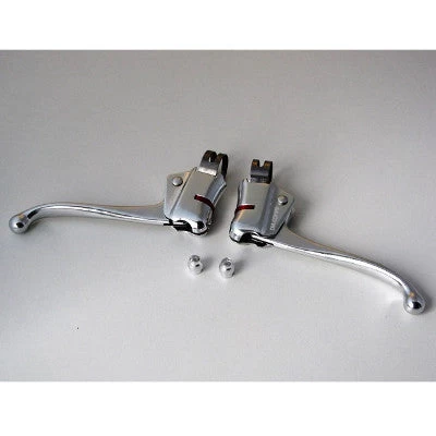 Leviers De Frein Vintage De Vélo DC135 Dia-Compe Couleur Argent 3 Leviers De Frein Vintage De Vélo DC135 Dia-Compe Couleur Argent – Image 3