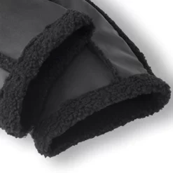 Manchons Basil Noirs En Cuir Végétal Sur Guidon Vélo -Vélo Soldes manchons basil noirs en cuir vegetal sur guidon velo full 4