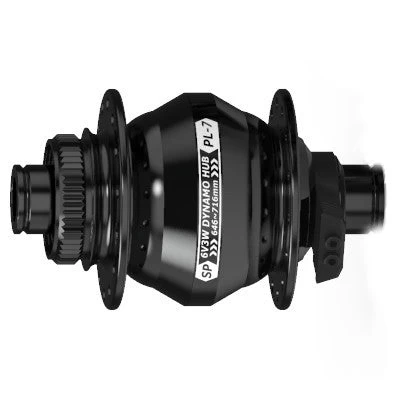 Moyeu Dynamo Roue Vélo Frein à Disque PL-7 Shutter Precision 1 Moyeu Dynamo Roue Vélo Frein à Disque PL-7 Shutter Precision