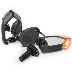 Rétroviseurs Clignotants Pour Vélo Et Trottinette QLÏR Visaia Bike -Vélo Soldes pack retroviseurs velo clignotants vasaia bike qlir