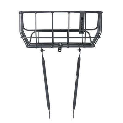 Panier Vélo Avant Noir Mat En Aluminium 25L Portland Basil 2 Panier Vélo Avant Noir Mat En Aluminium 25L Portland Basil – Image 2