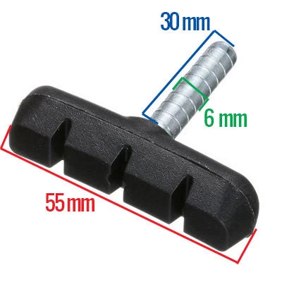 Patin De Frein Monobloc Cantilever 55 Mm - Par 2 5 Patin De Frein Monobloc Cantilever 55 Mm - Par 2 – Image 5