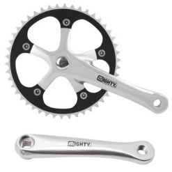 Mighty Pédalier Vélo Mono Plateau Pour Single Speed Et Fixie