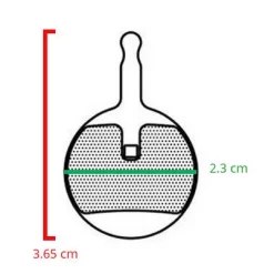 Plaquettes Organiques Pour Frein à Disque De Vélo - AVID BB5 -Vélo Soldes plaquettes organiques pour frein a disque de velo avid bb5 full 6