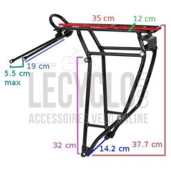 Porte Bagage Rack3 Ortlieb Pour Quick Lock 3 Et 3.1 -Vélo Soldes porte bagage rack3 ortlieb pour quick lock 3 et 3 1 full 6