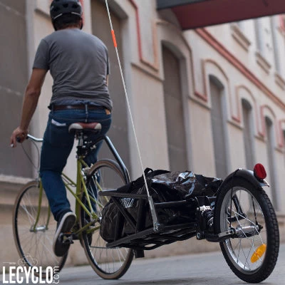 Remorque De Vélo Mono Roue Sur Tige De Selle Avec Sac étanche 6 Remorque De Vélo Mono Roue Sur Tige De Selle Avec Sac étanche – Image 6