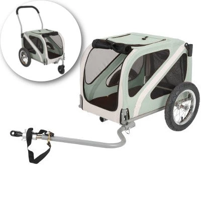 Remorque Vélo Pour Chien Avec Kit Piéton - Monz 1 Remorque Vélo Pour Chien Avec Kit Piéton - Monz