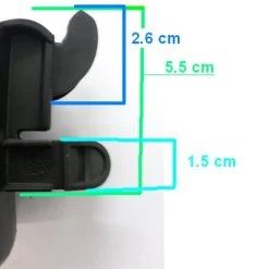 Repose Pied Pour Siège Vélo Enfant Siesta Hamax -Vélo Soldes repose pied pour siege velo enfant siesta hamax full 3