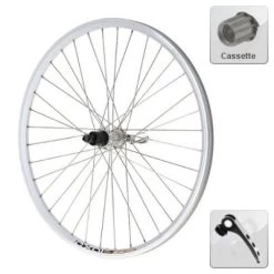 Roue Arrière De Vélo 28 Pouces Cassette 8 Et 9 Vitesses