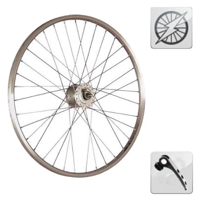 Roue De 28 Pouces Avec Dynamo Dans Moyeu DH3N72 1 Roue De 28 Pouces Avec Dynamo Dans Moyeu DH3N72