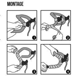 Bike Ribbon Ruban De Cintre Vélo Cork Plus Uni Bleu Marine - BikeRibbon -Vélo Soldes ruban de cintre velo cork plus uni bleu marine bikeribbon full 5