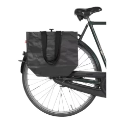 Sac Cabas Sur Porte Bagages Arrière Bikezac 2.0 Cobags -Vélo Soldes sac cabas cobags noir