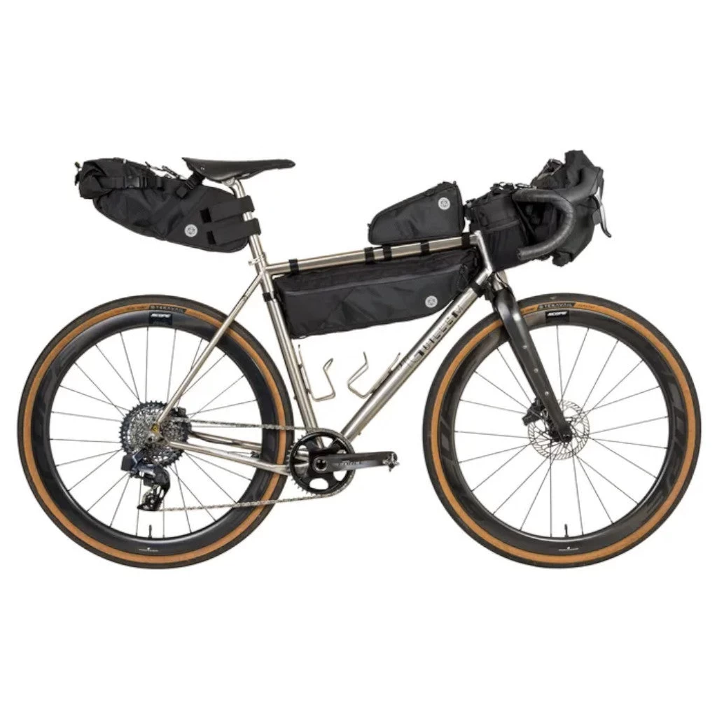 Sacoche De Cadre Noire Bikepacking 3L, 4L Ou 5,5L Venture Agu 5 Sacoche De Cadre Noire Bikepacking 3L, 4L Ou 5,5L Venture Agu – Image 5