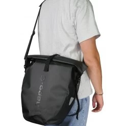 Sacoche Vélo étanche Hapo-G 20L Sur Porte-bagages -Vélo Soldes sacoche velo arriere hapo g 2