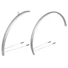 Set Garde-boue Aluminium 28 Pouces R'Light Stronglight - Argent
