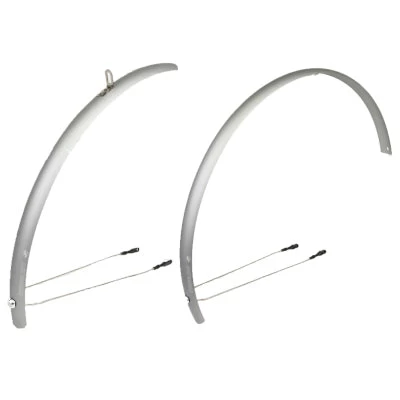 Set Garde-boue Aluminium 28 Pouces R'Light Stronglight - Argent 1 Set Garde-boue Aluminium 28 Pouces R'Light Stronglight - Argent