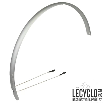 Set Garde-boue Aluminium 28 Pouces R'Light Stronglight - Argent 3 Set Garde-boue Aluminium 28 Pouces R'Light Stronglight - Argent – Image 3