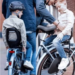 Siège Vélo Arrière Enfant 6 à 10 Ans One Junior Bobike -Vélo Soldes siege velo porte bagages bobike one junior