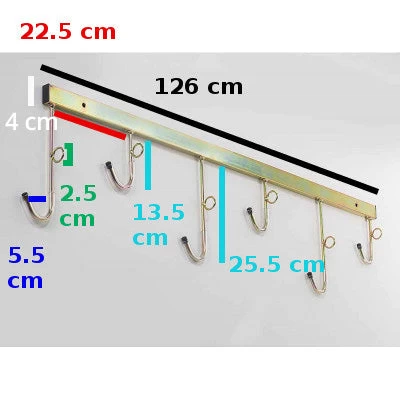 Support Au Mur 6 Vélos Avec Fixation Antivol 6 Support Au Mur 6 Vélos Avec Fixation Antivol – Image 6