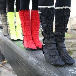 Sur Chaussures Leggits Imperméables Vélo Pour Femme - Noir -Vélo Soldes sur chaussures leggits impermeables velo pour femme noir full 5