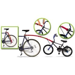 Trail Gator - Barre Tandem Entre Vélo Enfant Et Vélo Adulte -Vélo Soldes trail gator barre tandem entre velo enfant et velo adulte full 3