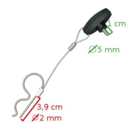 Vis à Papillon Avec Goupille Pour FollowMe -Vélo Soldes vis a papillon avec goupille pour followme full 5